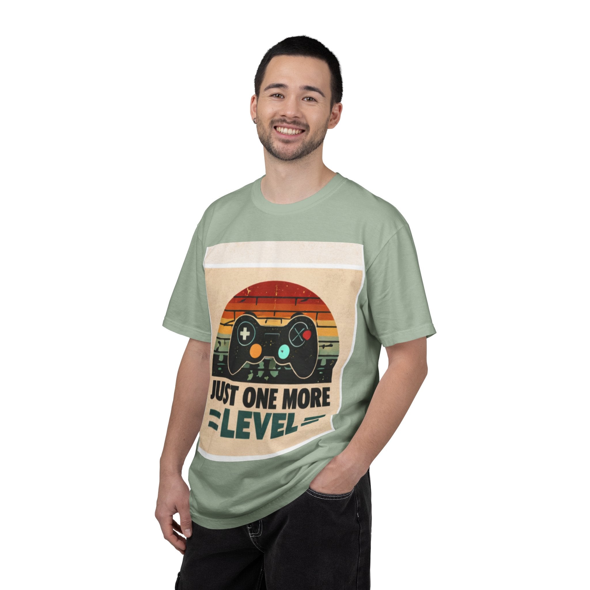 Retro Video Game Controller Just One More Level T-Shirt | Gamer Tee