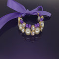 Bowknot Ribbon Pearl Pet Collar Cat And Dog Necklace Jewelry