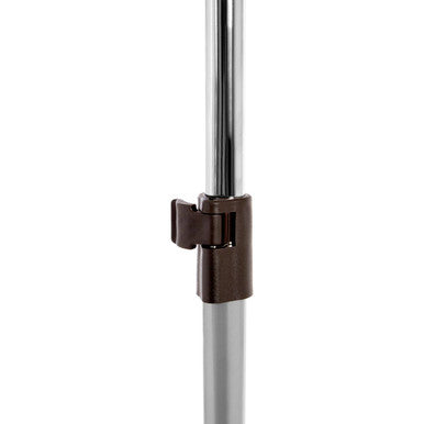 Ralesi Chrome Clothes Rail with Wheels