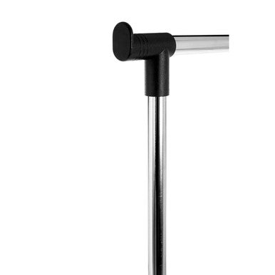 Ralesi Chrome Clothes Rail with Wheels