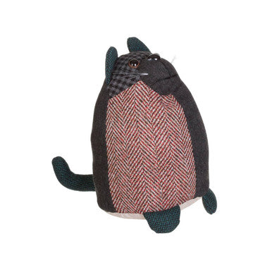 Bute Small Green Cat Door Stop