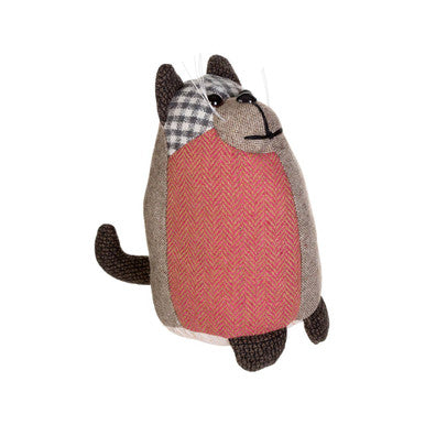 Bute Small Brown Cat Door Stop