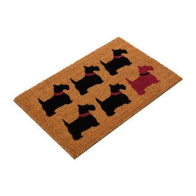 Filta Scottie Dog Coir Doormat