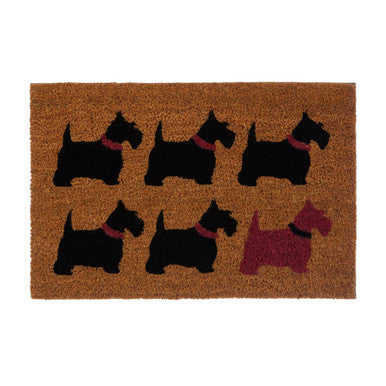 Filta Scottie Dog Coir Doormat