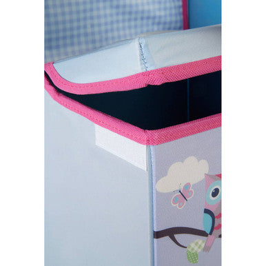Children's Owl Design Storage Seat