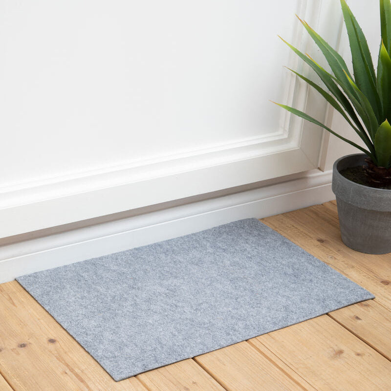Filta Light Grey Textured Doormat