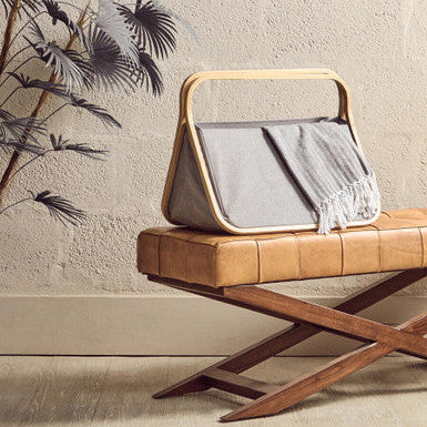 Carrick Storage Basket With Handle