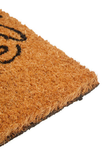 Filta Leaves Design Rectangular Coir Doormat