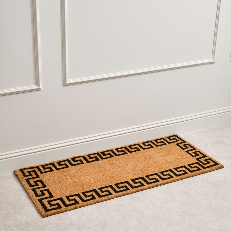 Filta Greek Key Design Extra Large Coir Doormat