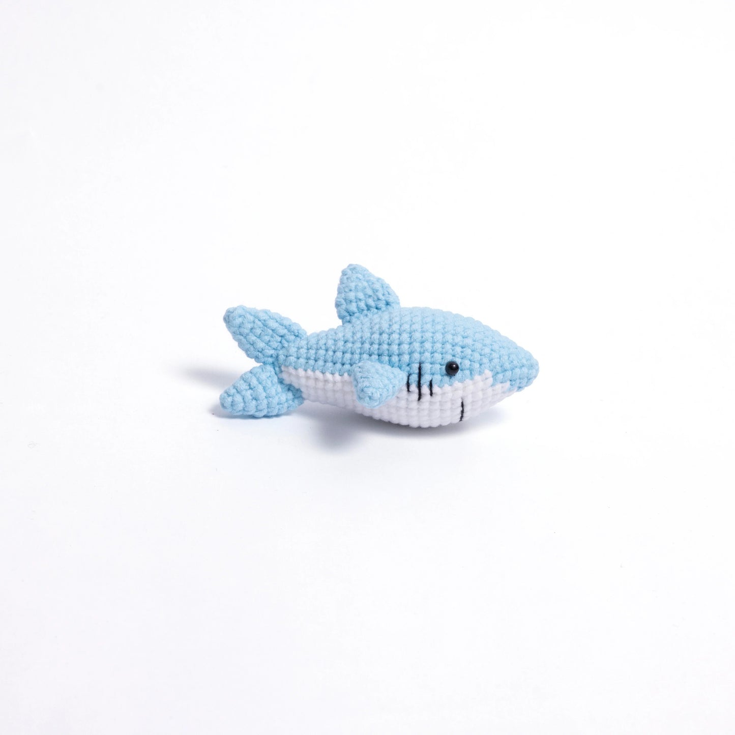 Cheeky Crochet Shark Charm