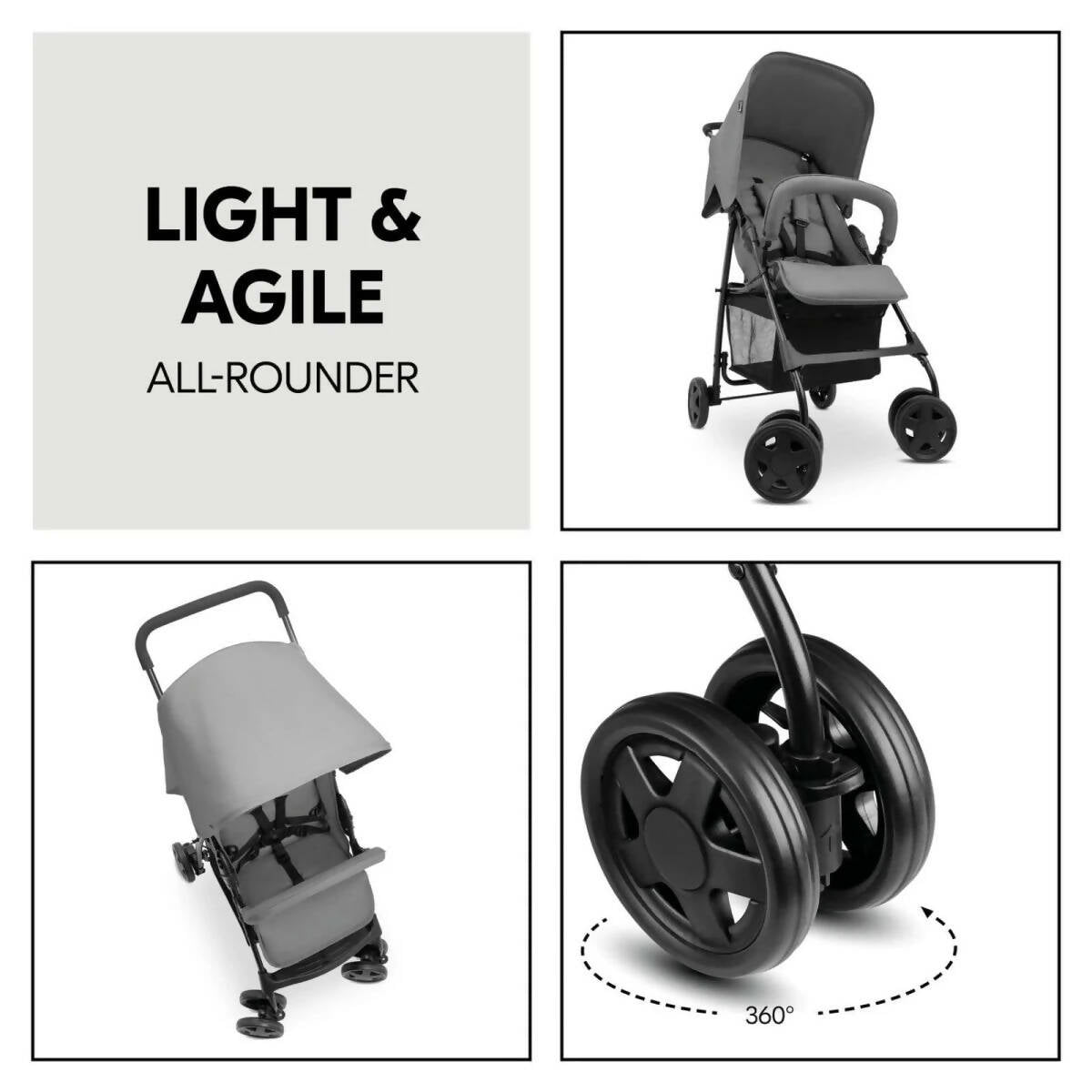 Hauck Sport Stroller - Grey