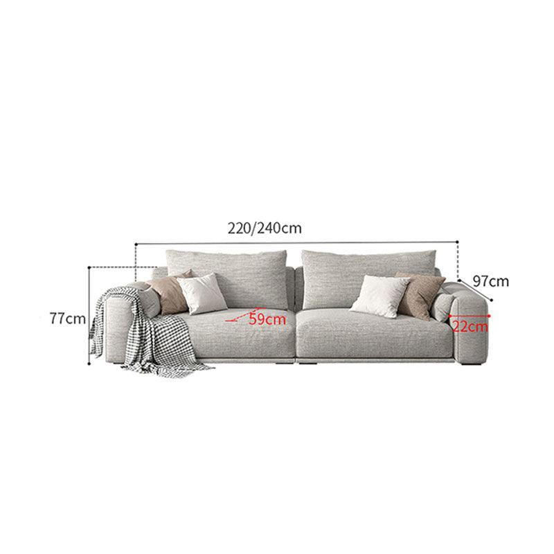 Frances Three Seater Corner, Four Seater Corner Sofa, Cotton Linen