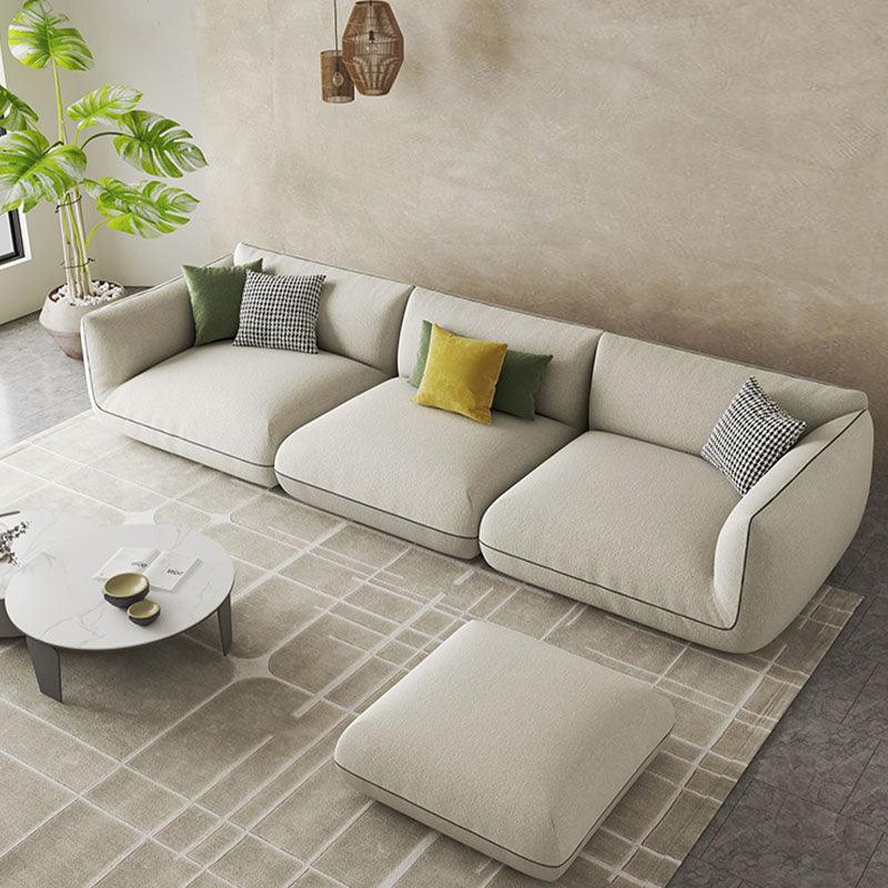 TOFU Agnes Three Seater Corner Sofa, Suede, Modular Sofa