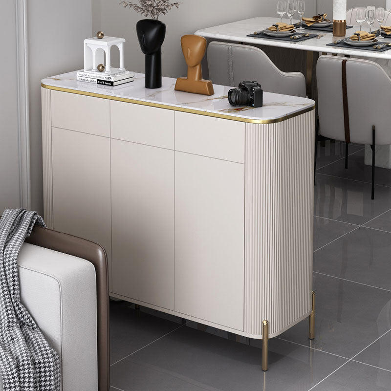 Samantha Shoe Storage, Off White