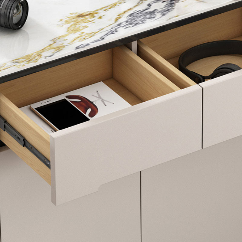 Samantha Shoe Storage, Off White