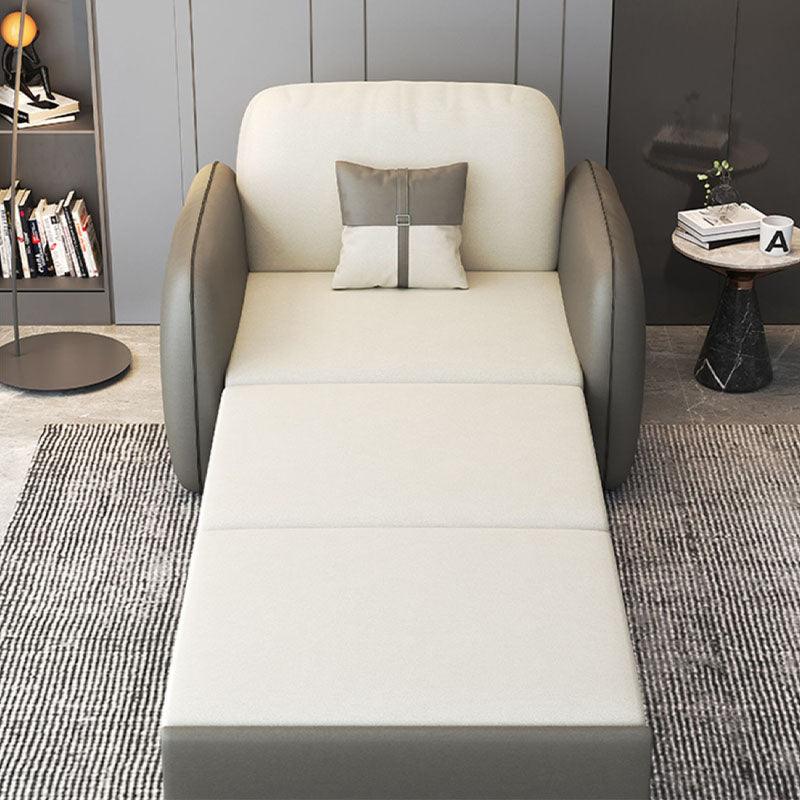 Caio Single Sofa Bed, Leathaire