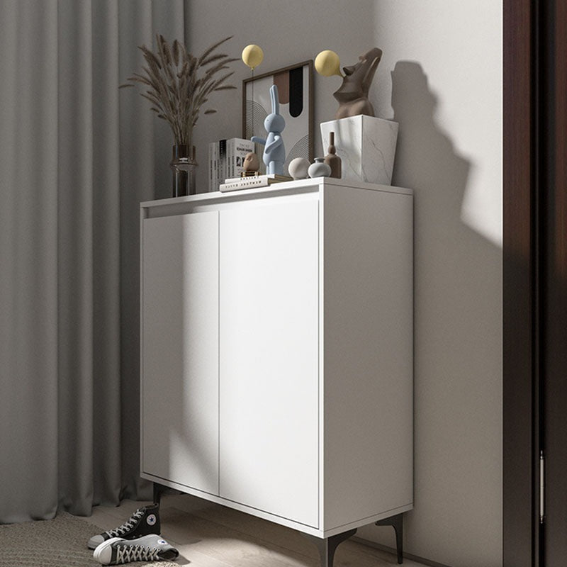Cethy Wood Shoe Storage, White