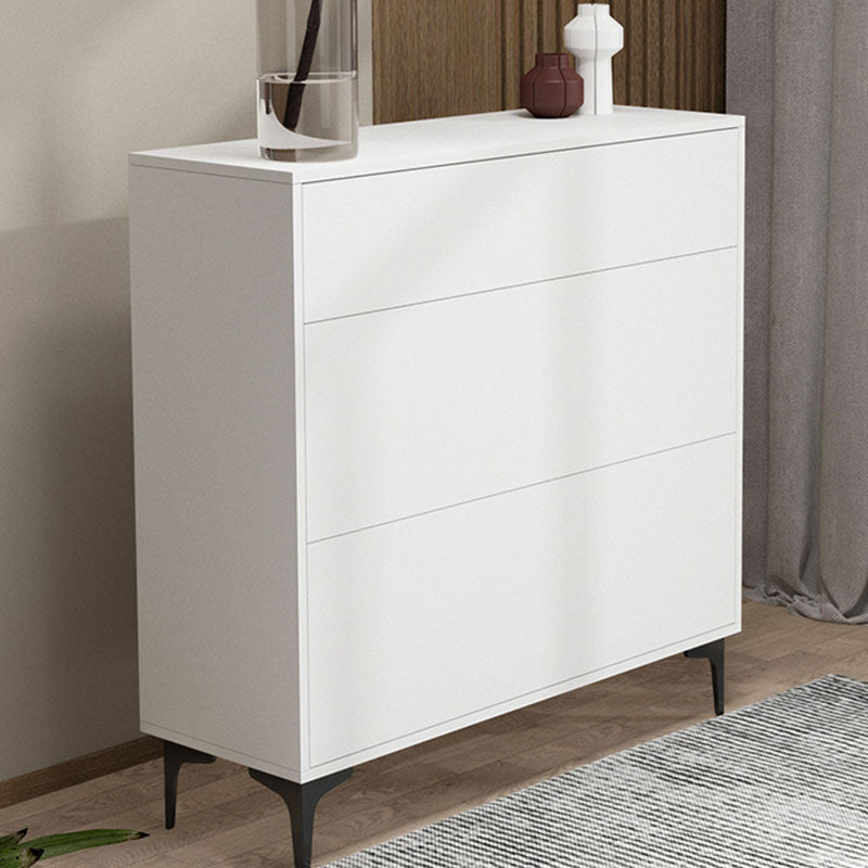 Cethy Wood Shoe Storage, White