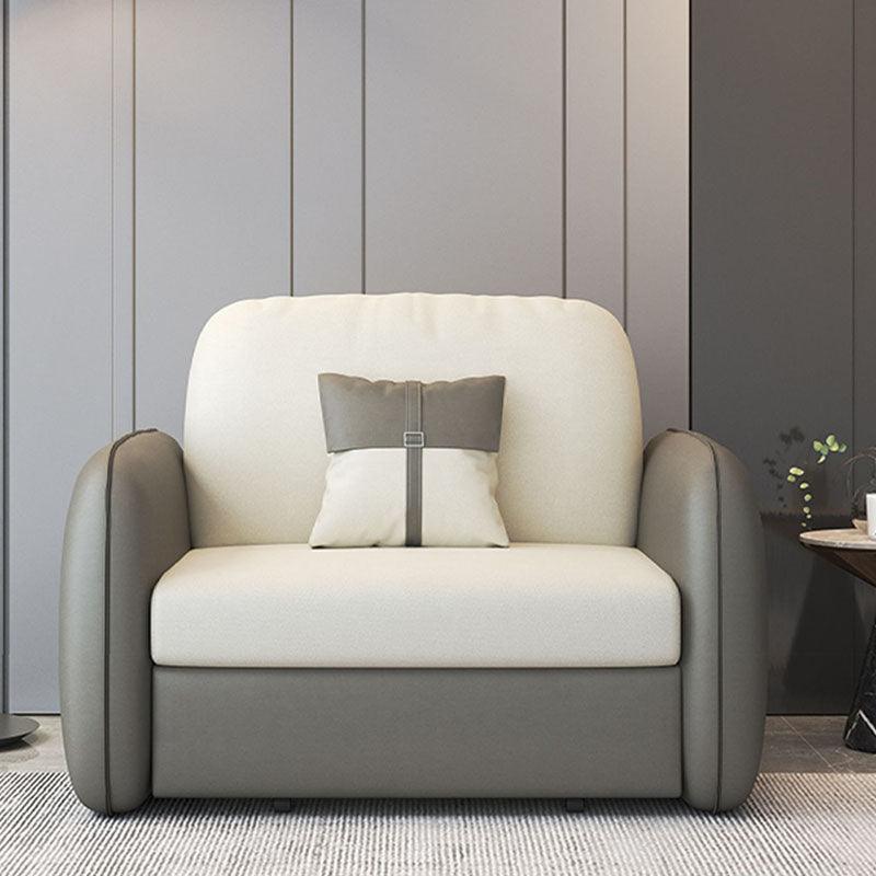 Caio Single Sofa Bed, Leathaire