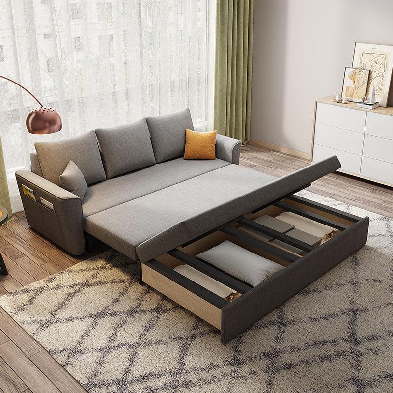 Gertrude Sofa Bed Single Seater, Two Seater, Linen