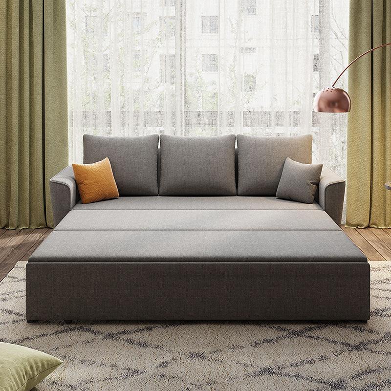 Gertrude Sofa Bed Single Seater, Two Seater, Linen