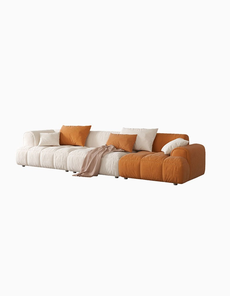Newbury Modern Three Seater Sofa, Velevt