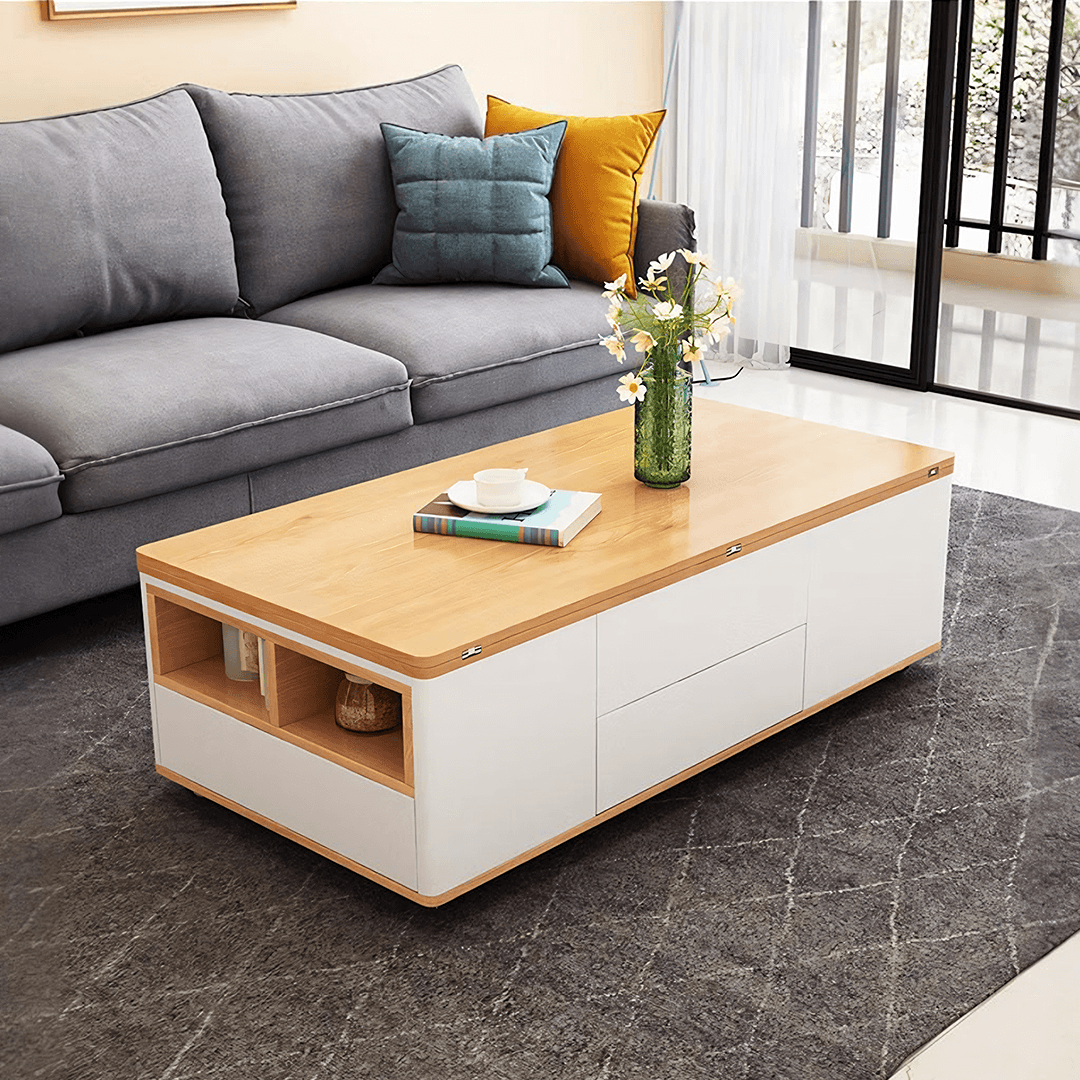 Ruby Lift Top Coffee Table, Multi-Functional Foldable Coffee Table