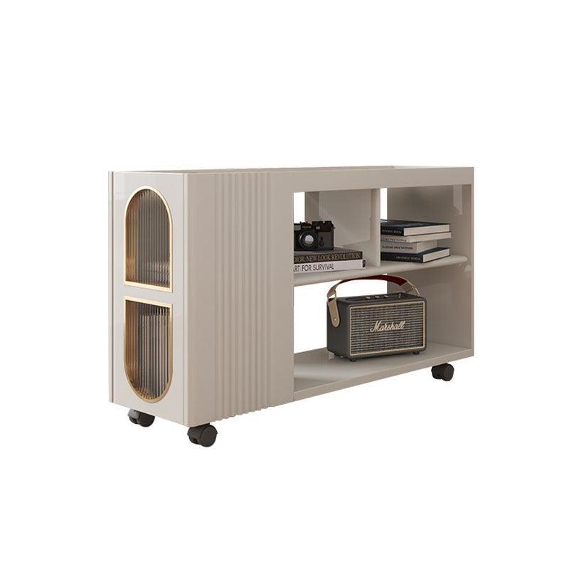 Dulcie Side Table With Wheels, Hallway Storage