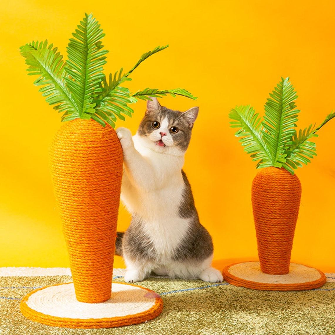 Calo's Carrot, Cat Toy, Hemp Rope, Cat Scratcher