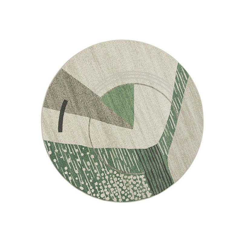 Vaserely Round Wool Rug, Various Shapes Available