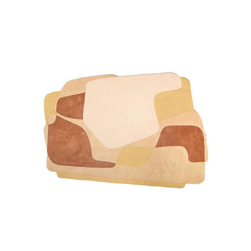 Mundo Fractal Wool Rug, Various Shapes Available