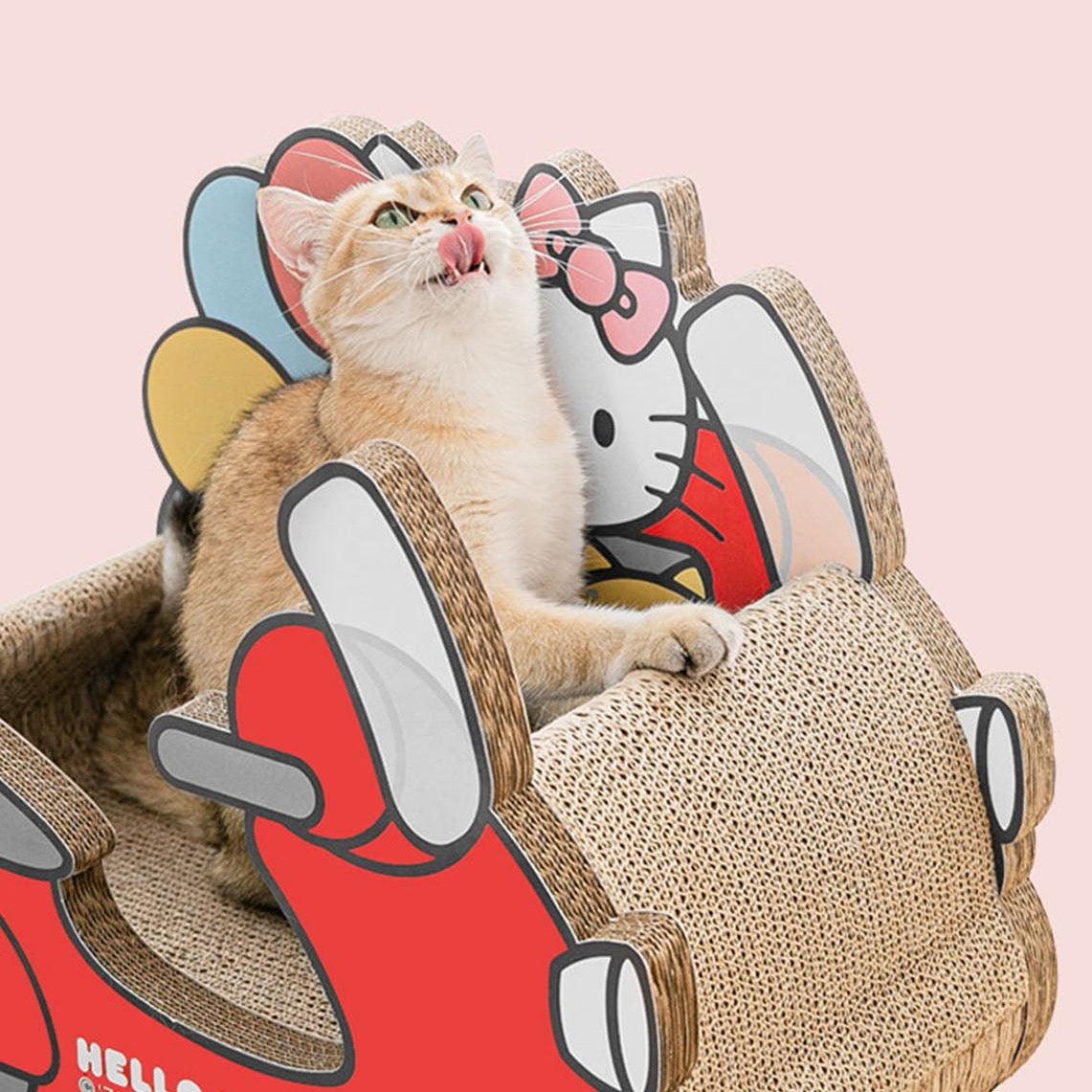 Pipi's Car, Cat Scratching Post, Cat Scratchers, Cat Toy, Cardboard