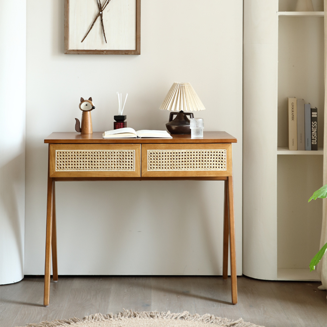 Babara Office Desk, Wood