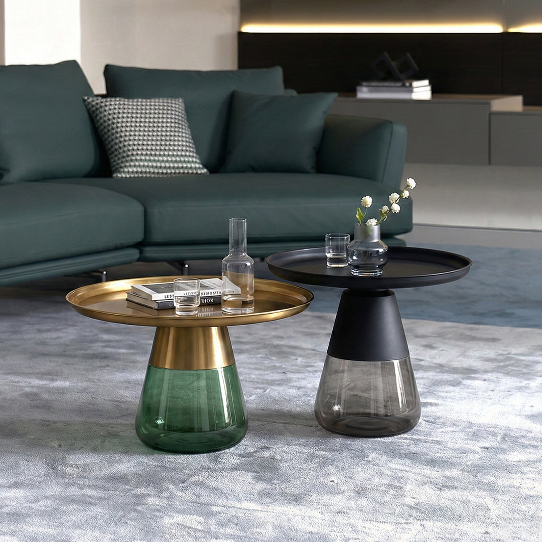 Eros Coffee Table, Glass