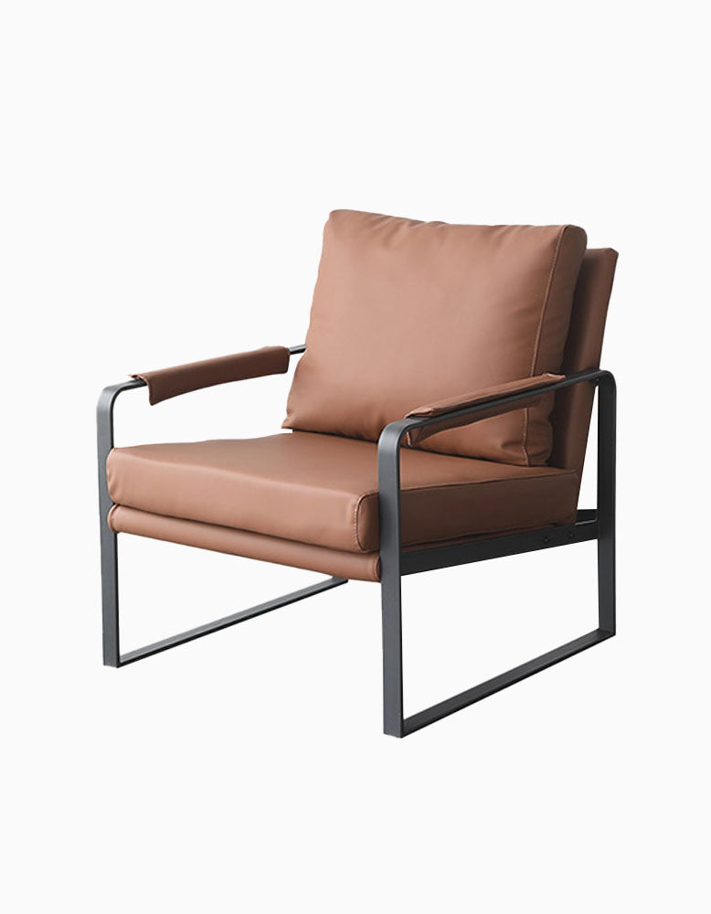 Classic TR58 Armchair, Brown/ Black
