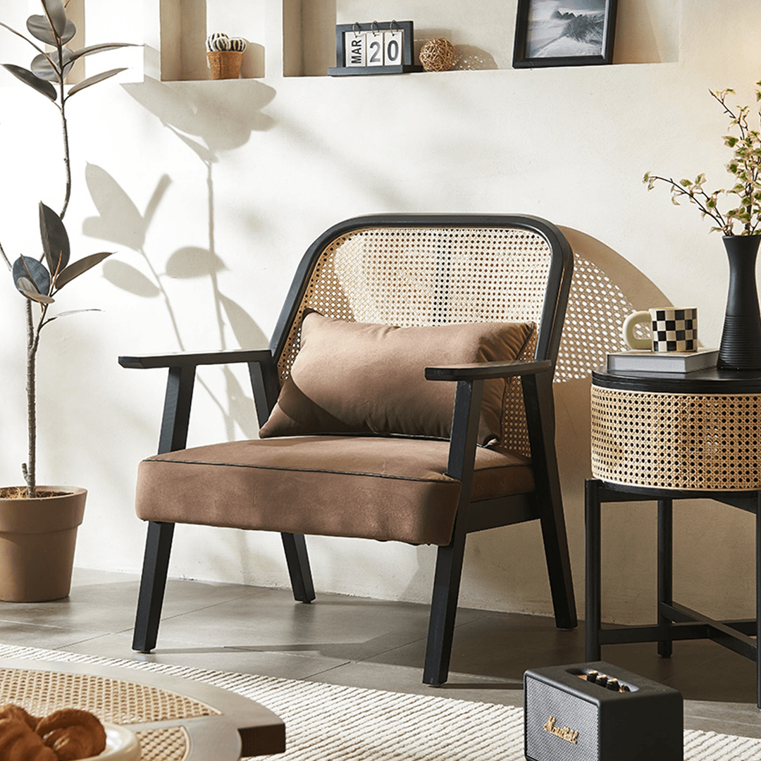 Morris Rattan Two Seater, Three Seater Sofa
