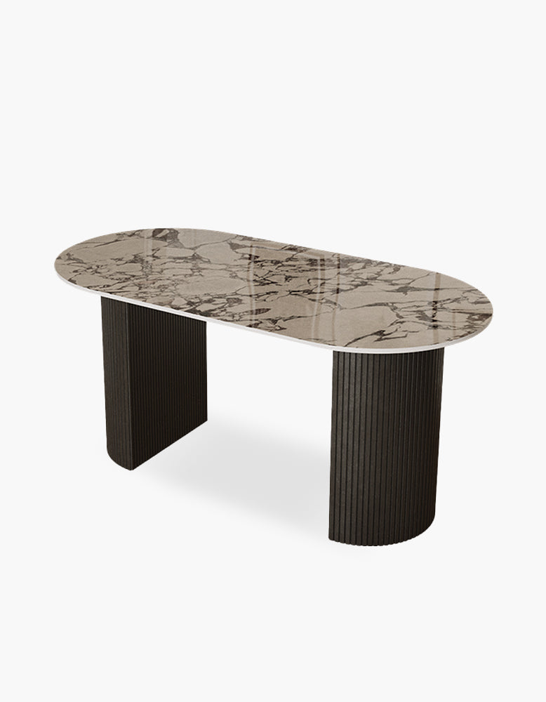 Esther Dining Table, Sintered Stone/Marble