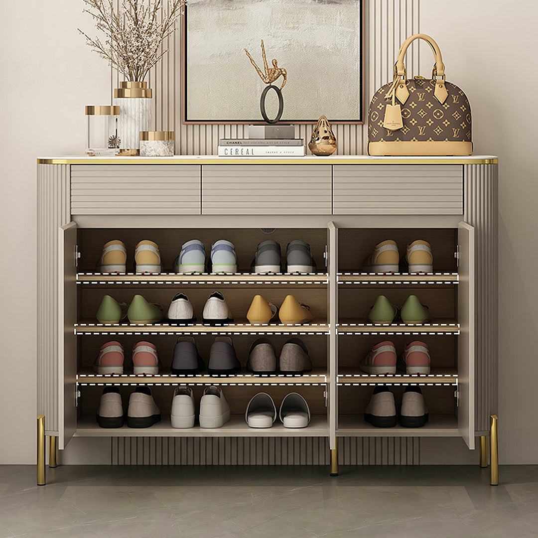 Malvina Shoe Storage, Light Grey