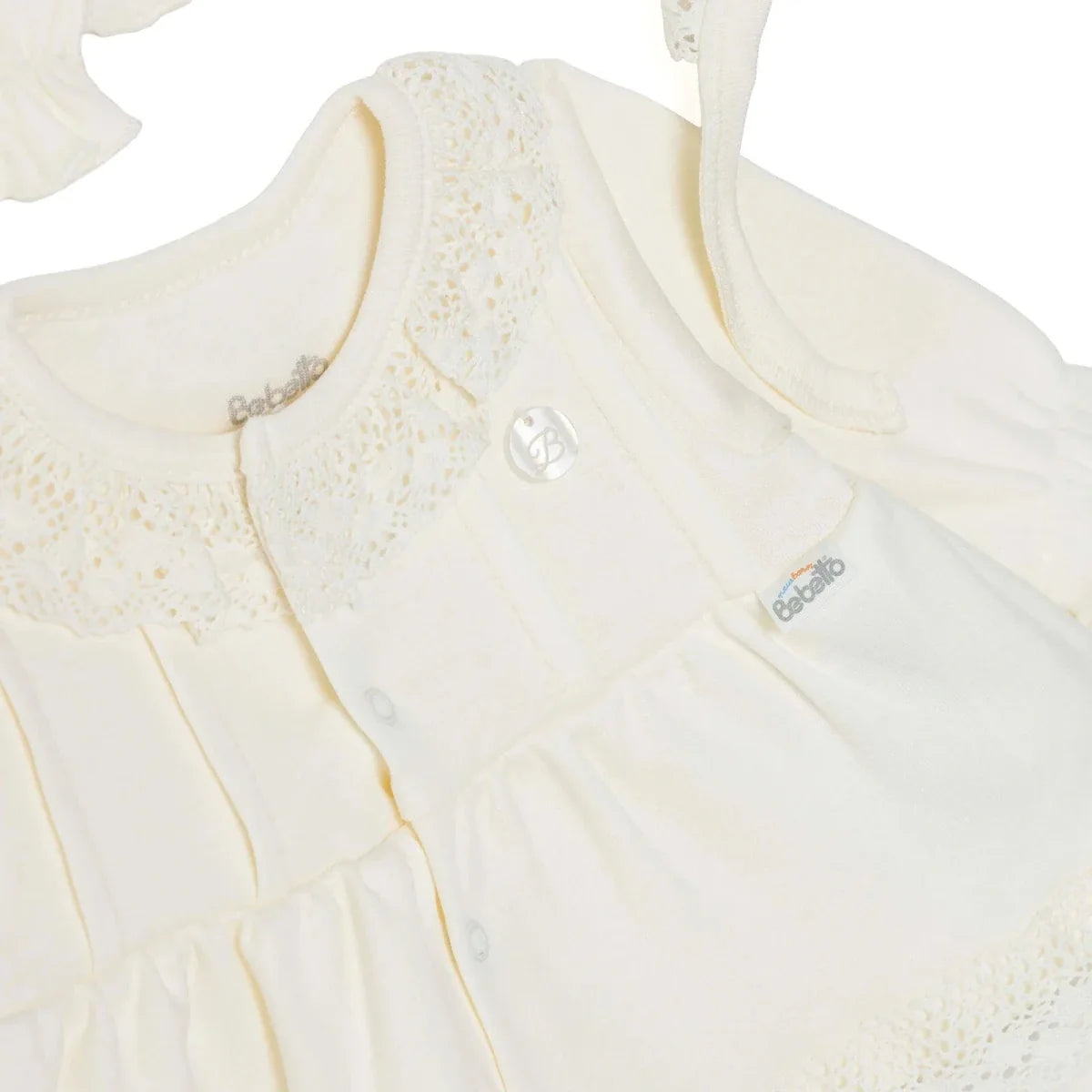 Bebetto 5 Piece Frill Neck Baby Hospital Bag Set (Newborn)