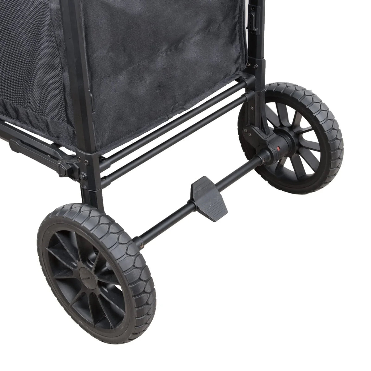 Wonderfold W4 Luxe Pro Stroller Wagon - Jet Black