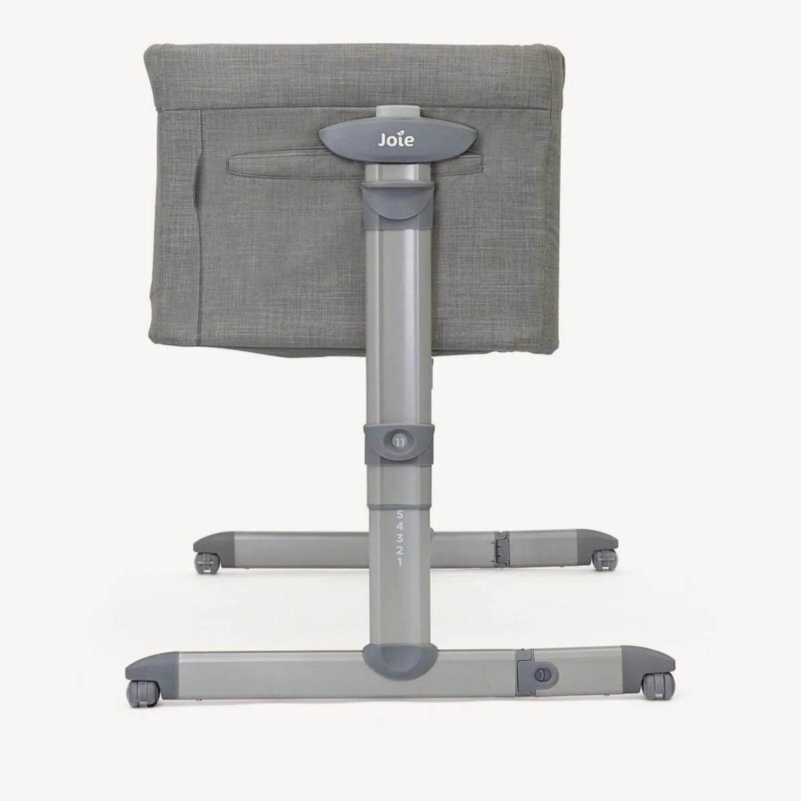 Joie Roomie Glide Bedside Crib - Foggy Grey