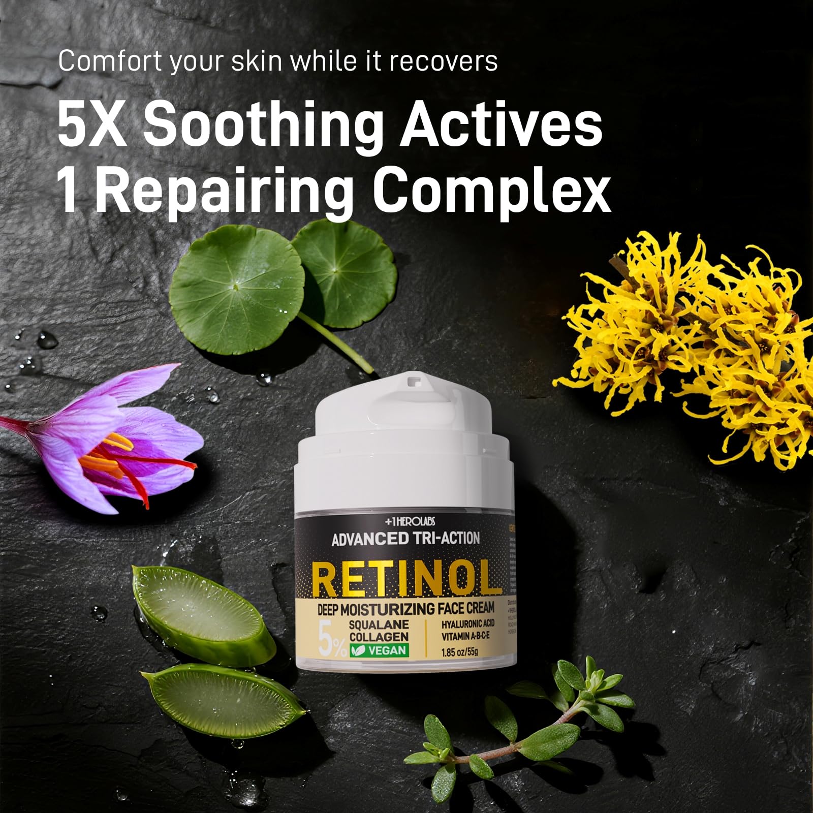 +1HEROLABS Retinol Moisturizer – Triple Retinol Anti-Aging Night Cream