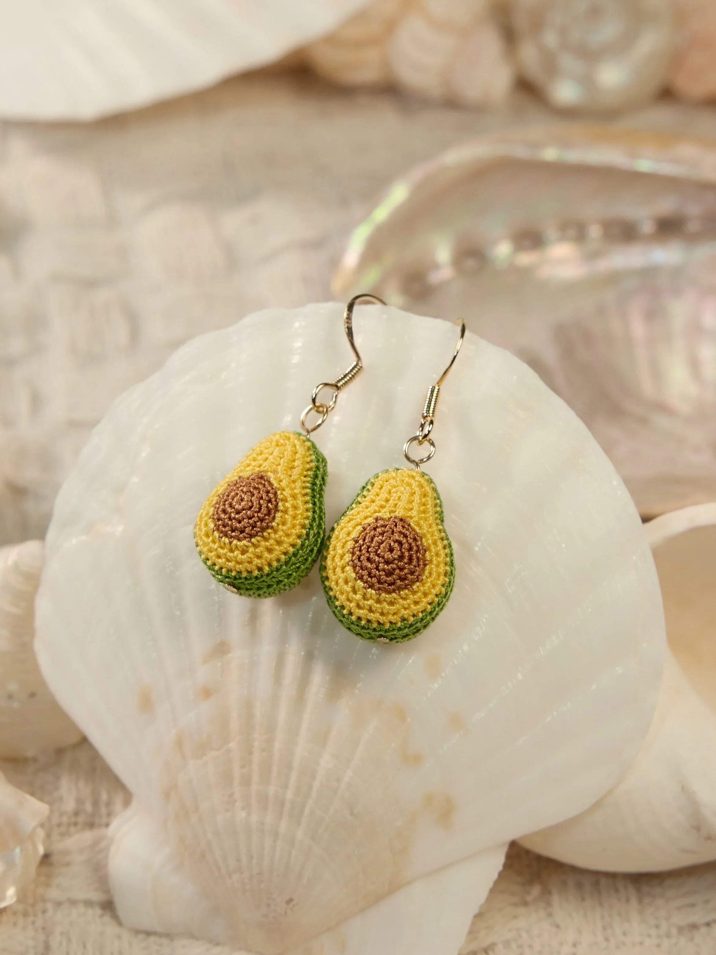 Mini Avocado Micro Earrings