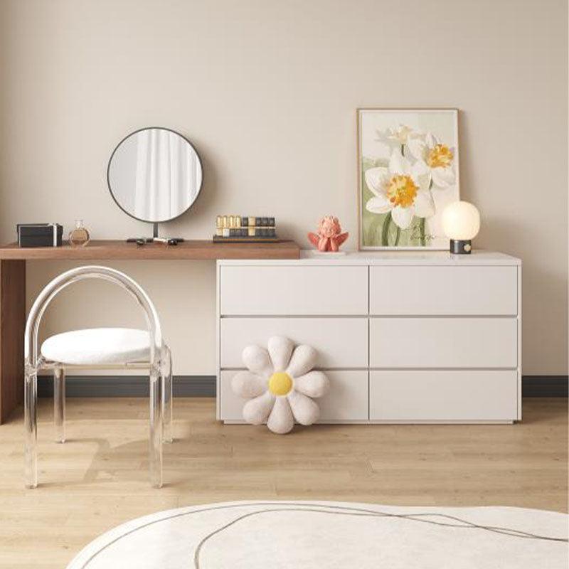 Nevada Dressing Table with Sideboard & Stool