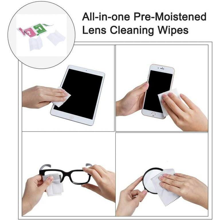 Brand™ DIYLooks 100 PCS x Dry-Wet Wipes ~ The Ultimate Cleaning Companion for Your Tech Gadgets