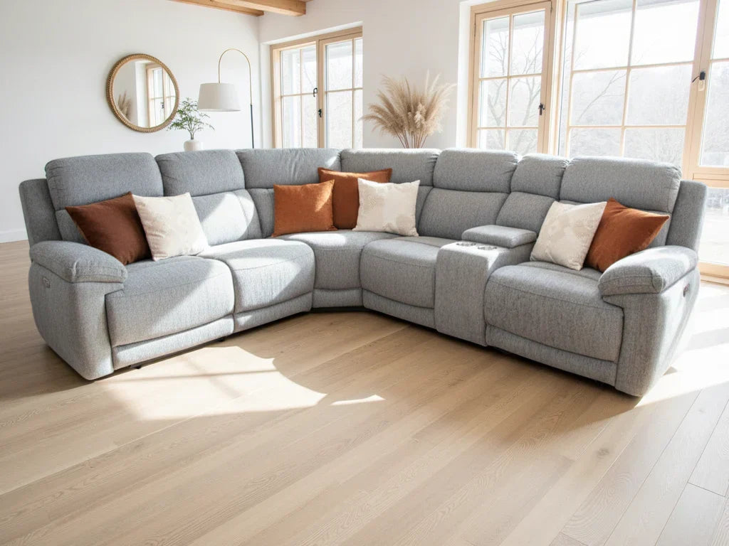 Owen Luxurious Electric Recliner Corner Sofa