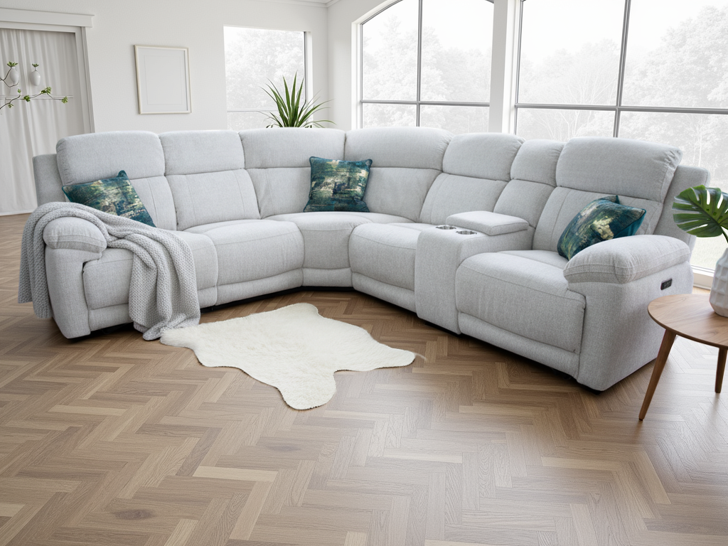 Owen Luxurious Electric Recliner Corner Sofa