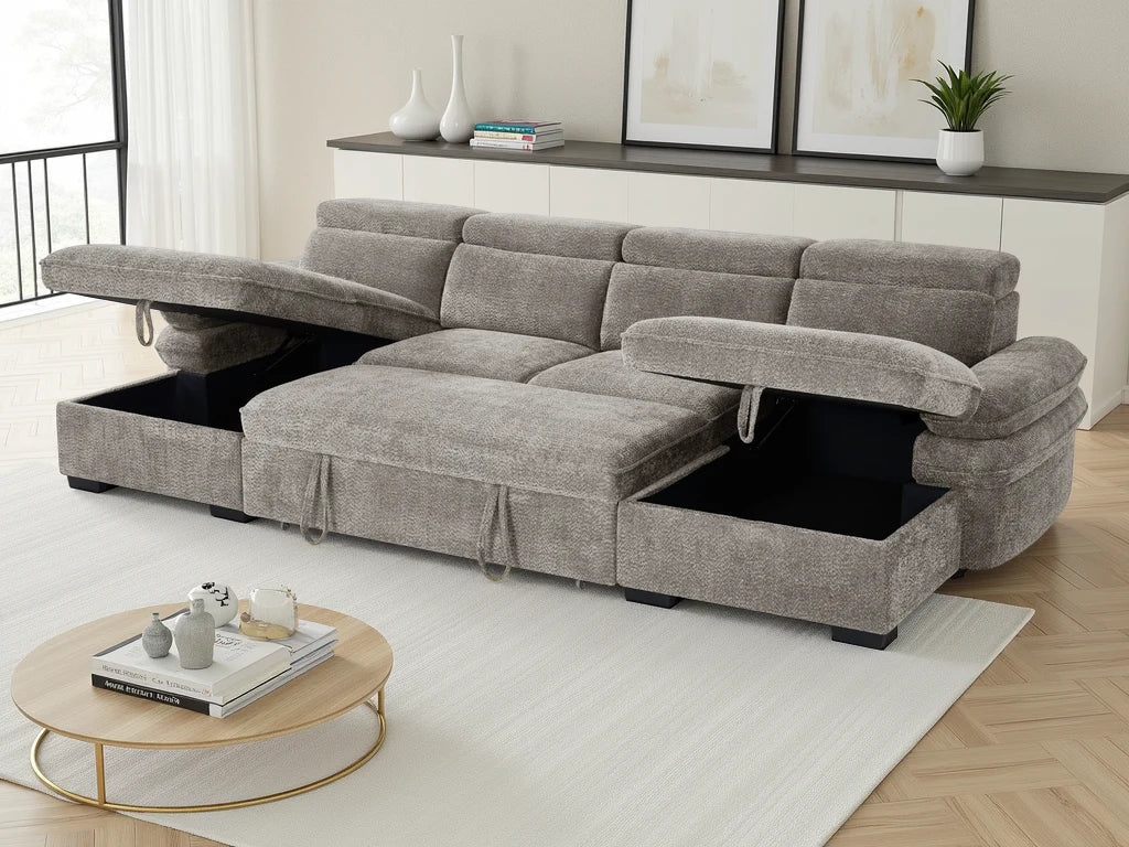 Hudson Sofabed U Shape Corner
