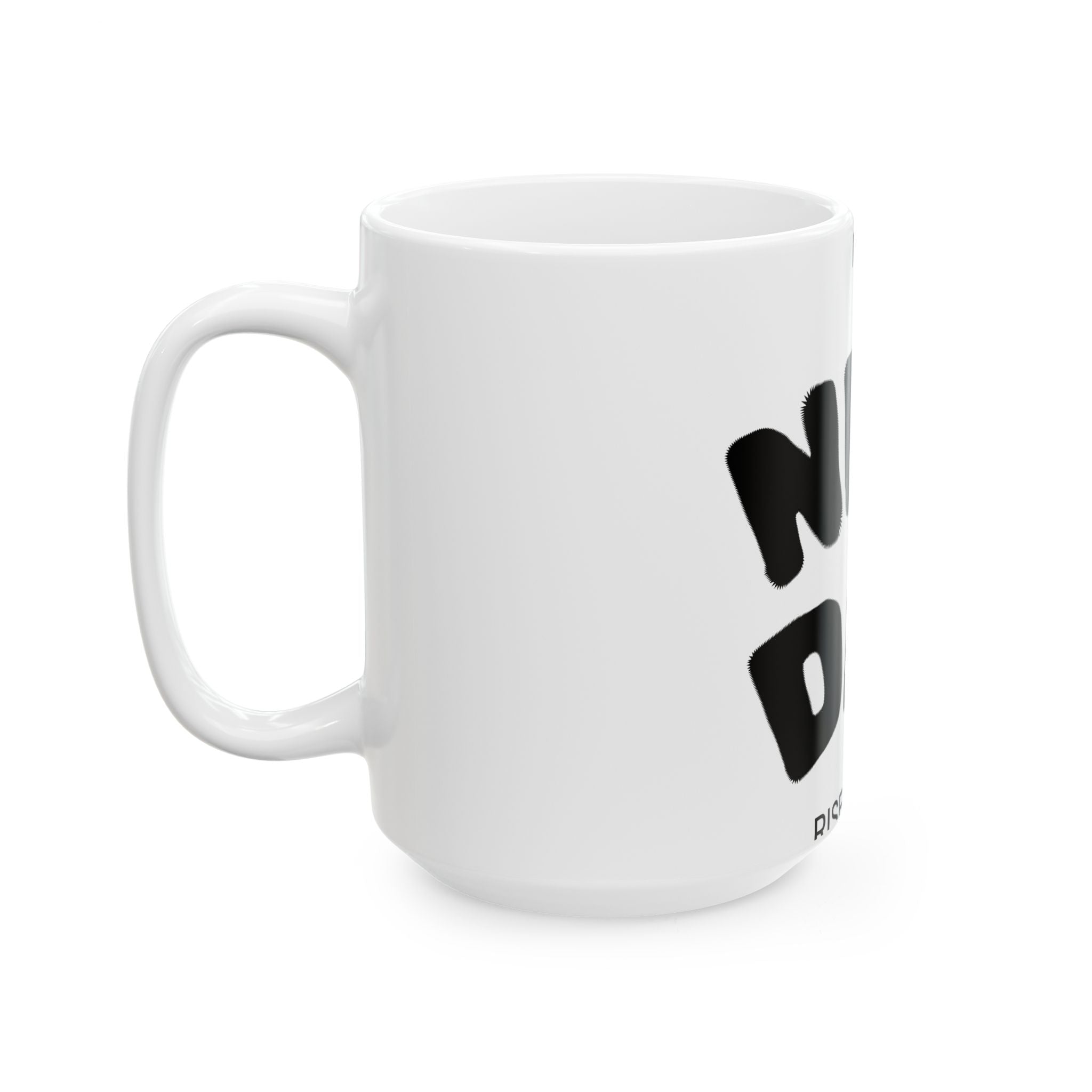 New Day Ceramic Mug — "It's a New Day" Inspirational Coffee Cup (11oz, 15oz)