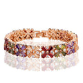 Zircon color bracelet